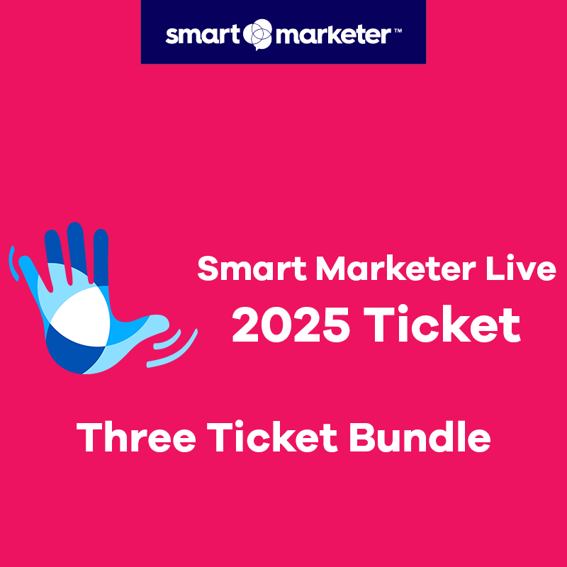 Smart Marketer Live - 3 Ticket Bundle